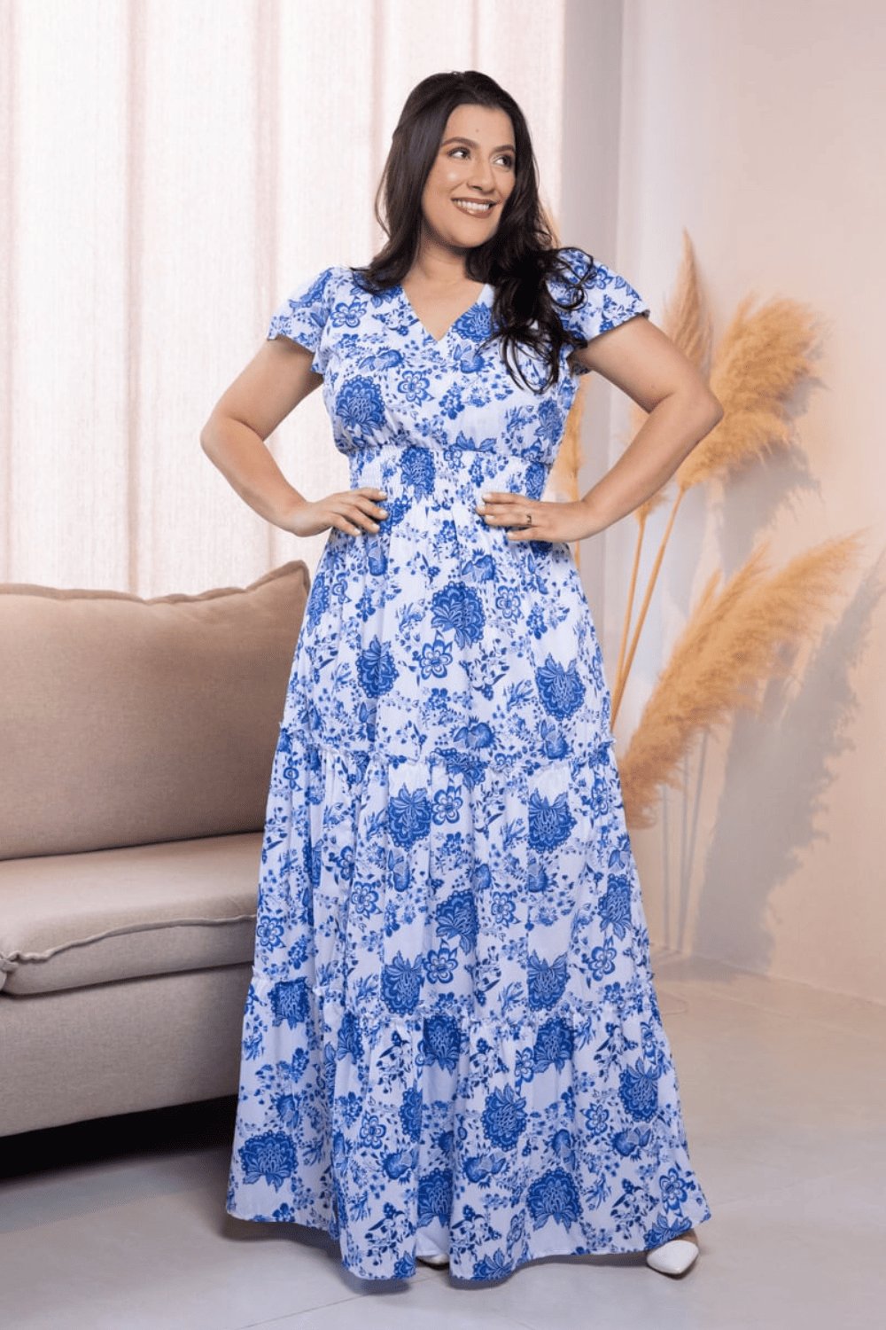 Vestido longo Clarissa AT