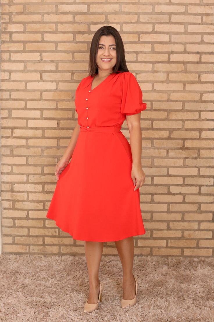 Vestido Suzana coleção Colors